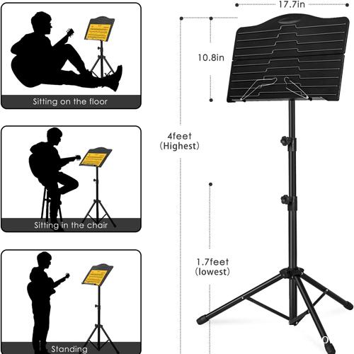 China Music Stand Manufacturer Foding Music Stand Supplier Music Stand Factory